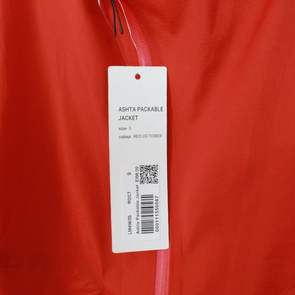NWT! Lululemon Red Nylon The Lab Ashta Packable Performance Jacket Size S - Picture 5 of 9